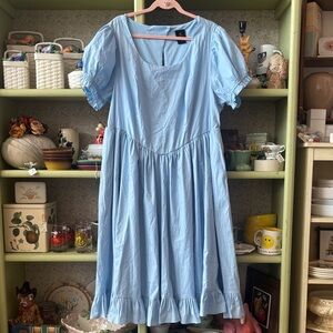 Torrid Disney Princess Cinderella Pastel Blue Dress Size 2X